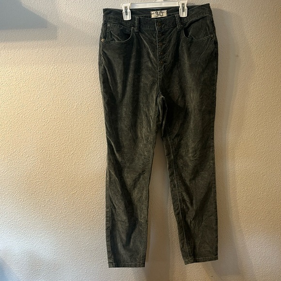 We The Free bluish gray corduroy pants size 30 - Picture 1 of 5